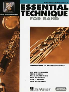 Illustration de ESSENTIAL ELEMENTS 2000 méthode complète pour l'orchestre à l'école et l'orchestre d'harmonie - Vol. 3 : Technique for band