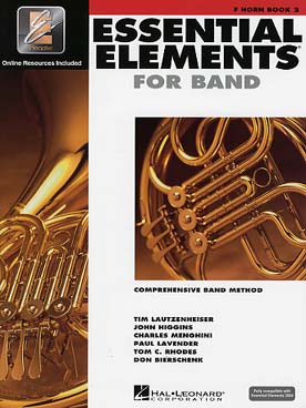 Illustration de ESSENTIAL ELEMENTS FOR BAND : méthode pour l'orchestre à l'école et l'orchestre d'harmonie - Vol. 2 avec CD play-along (anglais)