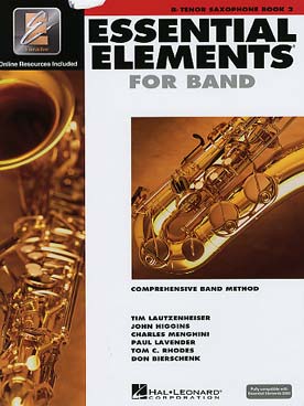 Illustration de ESSENTIAL ELEMENTS FOR BAND : méthode pour l'orchestre à l'école et l'orchestre d'harmonie - Vol. 2 avec CD play-along (anglais)