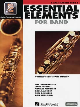 Illustration de ESSENTIAL ELEMENTS FOR BAND : méthode pour l'orchestre à l'école et l'orchestre d'harmonie - Vol. 2 avec CD play-along (anglais)