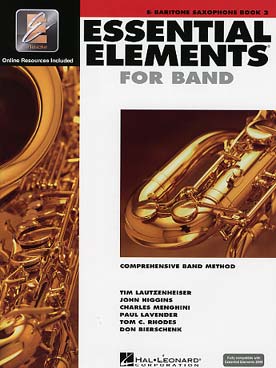 Illustration de ESSENTIAL ELEMENTS FOR BAND : méthode pour l'orchestre à l'école et l'orchestre d'harmonie - Vol. 2 avec CD play-along (anglais)