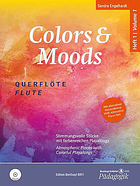 Illustration de Colours & Moods avec CD play-along - Vol. 1