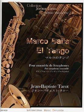 Illustration de Marco Baila el tango pour ensemble de saxophones