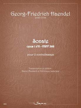 Illustration haendel sonate op. 1/8 hwv 366