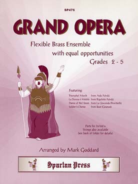 Illustration de GRAND OPERA pour ensemble de cuivres flexible