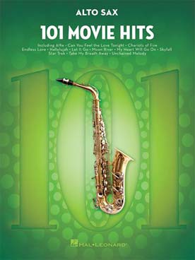 Illustration 101 movie hits saxophone alto