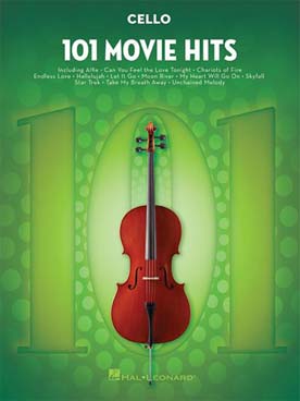 Illustration 101 movie hits violoncelle