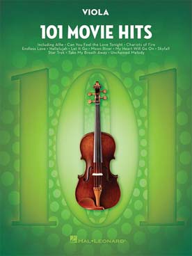 Illustration de 101 MOVIE HITS - Alto