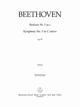 Illustration de Symphonie N° 5 op. 67 en ut m - Contrebasse