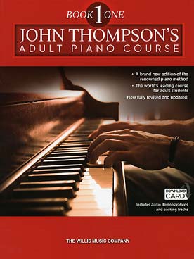 Illustration thompson adult piano course book 1