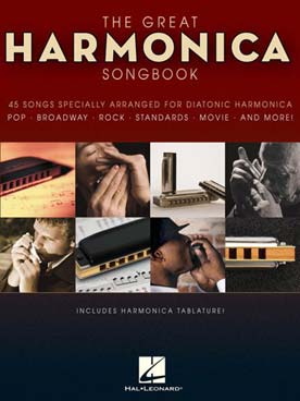 Illustration great harmonica songbook