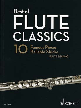 Illustration de BEST OF FLUTE CLASSICS : 10 pièces célèbres