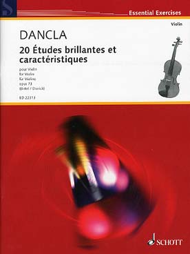 Illustration de 20 Études brillantes et caractéristiques op. 73