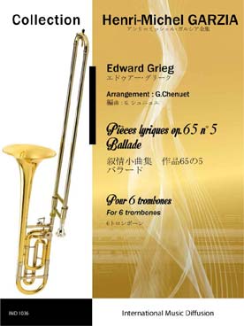 Illustration de Pièces lyriques op. 65/5 pour 6 trombones