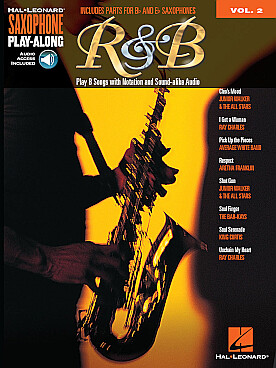 Illustration de SAXOPHONE PLAY-ALONG - Vol. 2 : R & B