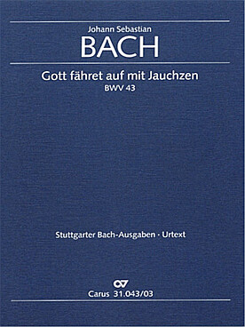 Illustration de Gott fähret auf mit Jauchzen BWV 43 (Cantate pour la fête de l'Ascencion)