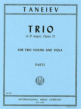 Illustration de Trio op. 21 en ré M