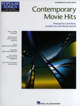 Illustration contemporary movie music intermediate