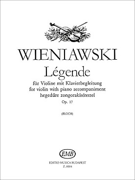 Illustration wieniawski legende op. 17