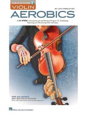 Illustration violin aerobics