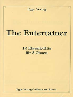 Illustration de The ENTERTAINER : 12 Klassik-Hits 