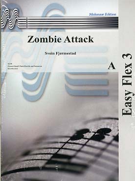 Illustration de Zombie Attack ! pour harmonie avec 3 parties flexibles et percussion