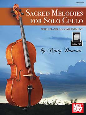 Illustration de Sacred melodies for solo cello