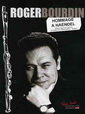 Illustration de Hommage à Haendel pour flûte et orgue ou piano et contrebasse ad. lib.
