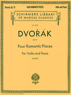 Illustration de Pièces romantiques op. 75