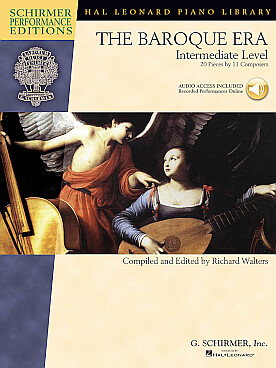 Illustration de The BAROQUE ERA - intermediate : 20 morceaux de 11 compositeurs