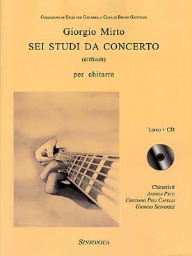Illustration de 6 Studi da concerto avec CD