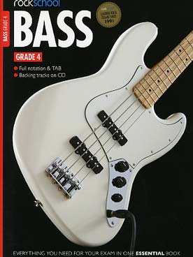 Illustration de ROCKSCHOOL BASS 2012-2018 - grade 4