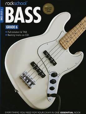 Illustration de ROCKSCHOOL BASS 2012-2018 - grade 6