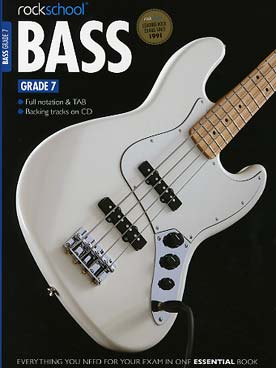 Illustration de ROCKSCHOOL BASS 2012-2018 - grade 7