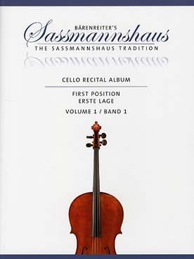 Illustration de CELLO RECITAL ALBUM - Vol. 1 : 1re position