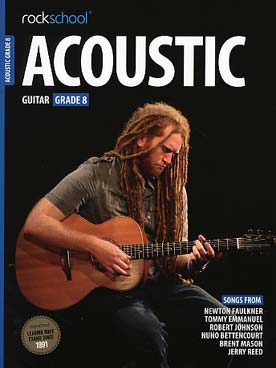 Illustration de ROCKSCHOOL ACOUSTIC GUITAR (2016) - Grade 8