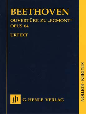 Illustration de Ouverture d'Egmont op. 84 conducteur de poche