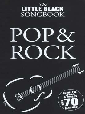 Illustration de The LITTLE BLACK SONGBOOK (paroles et accords) - Pop and rock