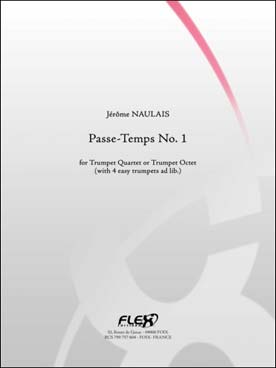 Illustration de Passe-temps pour quatuor de trompettes (+ 4 trompettes faciles en option) - N° 1