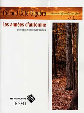 Illustration de Les Années d'automne pour ensemble de guitares