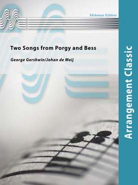Illustration de Two songs from Porgy and Bess for mixed choir (SATB/SAB) and harmonie