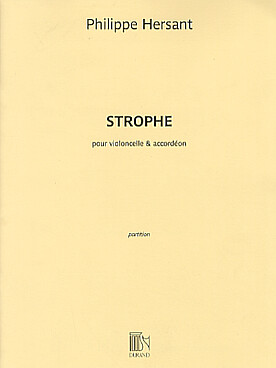 Illustration de Strophe pour accordéon et violoncelle