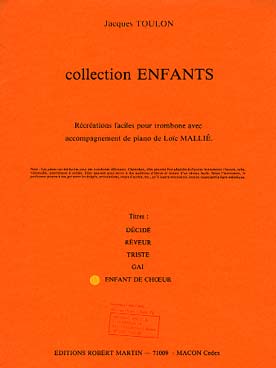 Illustration de Enfant de chœur