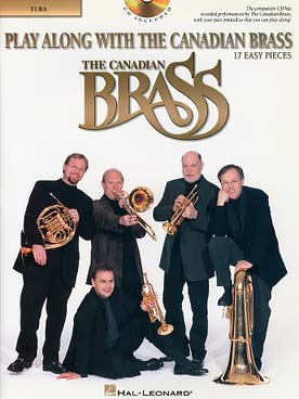 Illustration de PLAY ALONG WITH THE CANADIAN BRASS - Niveau facile : tuba