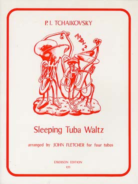 Illustration tchaikovsky sleeping tuba waltz