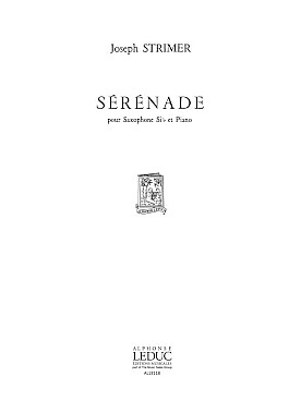 Illustration de Sérénade pour saxophone ténor