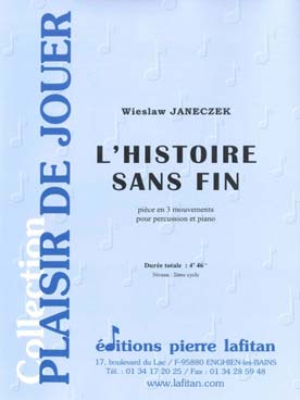 Illustration de L'Histoire sans fin pour percussions et piano