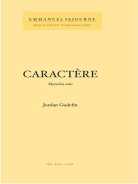 Illustration de Caractère pour marimba solo