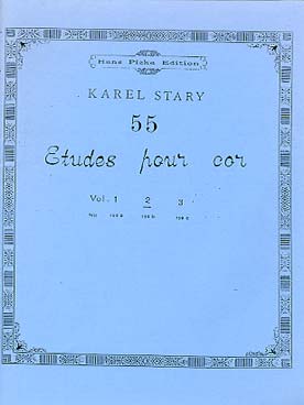Illustration stary etudes pour cor (55) vol. 2