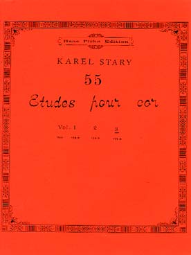 Illustration stary etudes pour cor (55) vol. 3